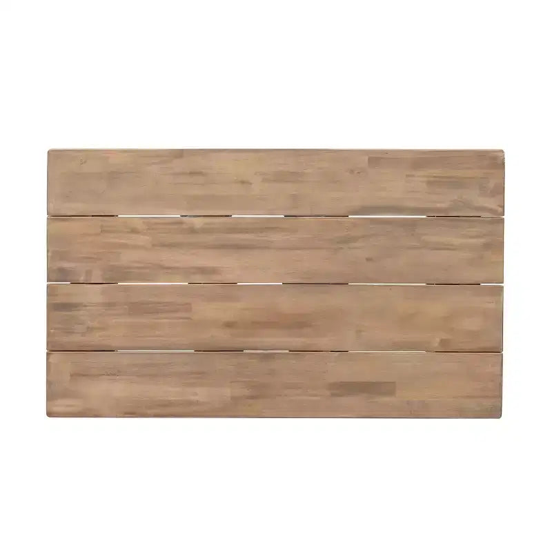 Tuinmeubelset van acaciahout, loungeset voor buiten met salontafel en zachte kussens voor de achtertuin, veranda en het balkon, beige - Merax
