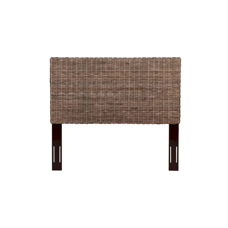 Verstellbares Kopfteil aus Rattan im Archdale-Stil