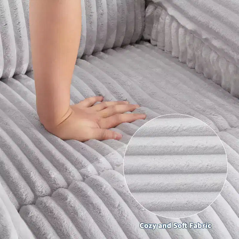 Fauteuil inclinable en velours côtelé, canapé inclinable manuel avec poignée, accoudoirs à plateau rembourré, rembourrage épais, poche latérale, salon, chambre, salle de cinéma maison, gris foncé