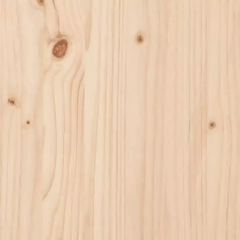 Set da giardino vidaXL con divano modulare componibile in legno massello di pino - pino naturale, senza cuscini