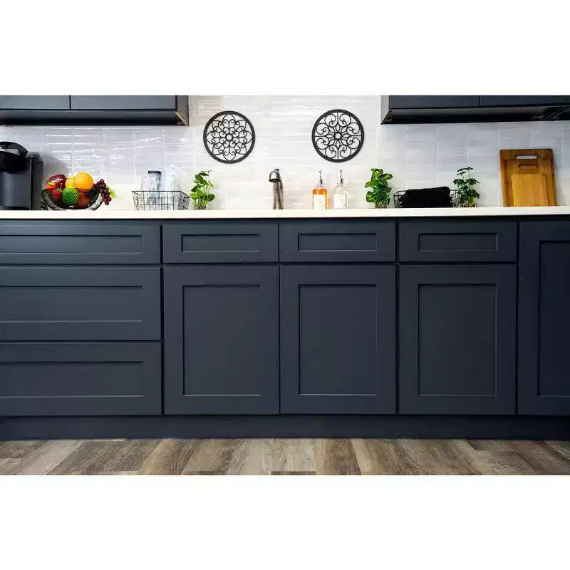 Meuble bas de cuisine CASAINC de 12 po W x 34.5 po H x 24 po P avec 1 tiroir à fermeture amortie, cadre en contreplaqué, façade à recouvrement intégral