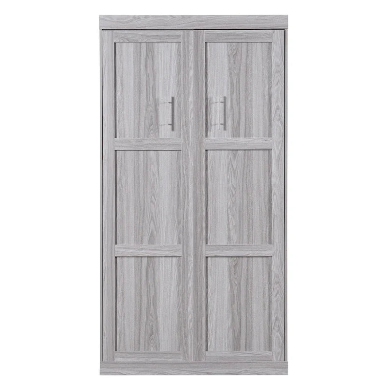 Wood Murphy Bed can be Folded into a Cabinet