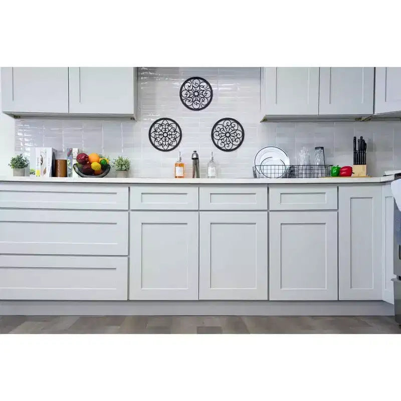 Meuble bas de cuisine CASAINC de 12 po W x 34.5 po H x 24 po P avec 1 tiroir à fermeture amortie, cadre en contreplaqué, façade à recouvrement intégral