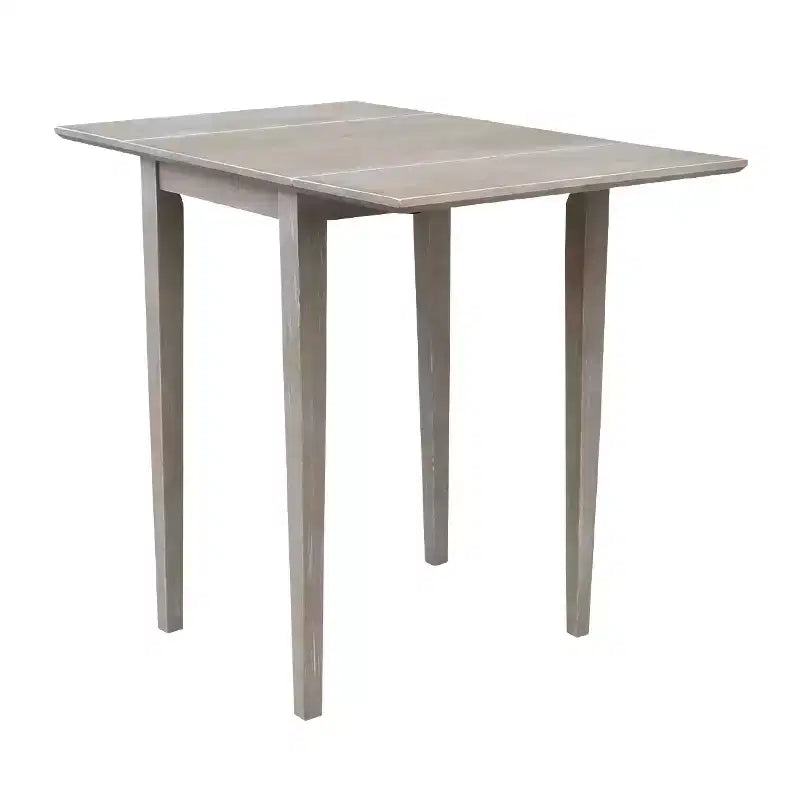 Espressobrauner Esstisch mit Klappplatten, für 4 Personen