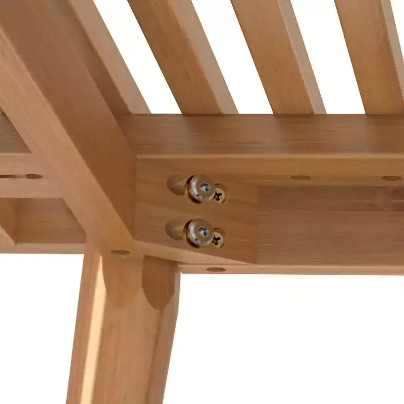 Panca da ingresso Plank+Beam, panca da fondo letto in legno massello per camera da letto, corridoio e portico, 41.25