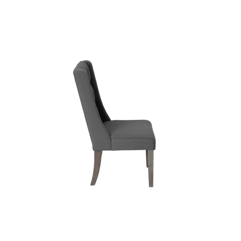 Best Quality Furniture 9-delige rustieke uitschuifbare grijze eethoek