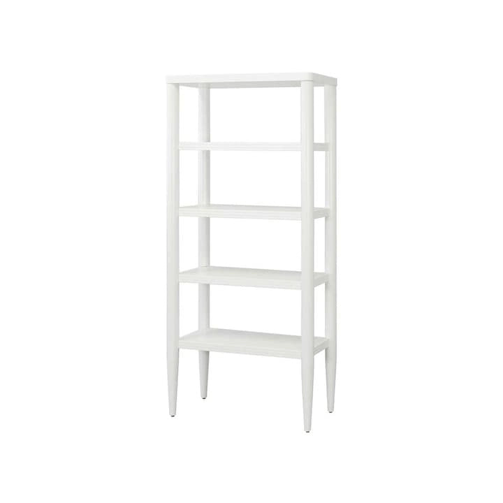 Modernes offenes Regal, Büroregal, Akzentregal, Weiß