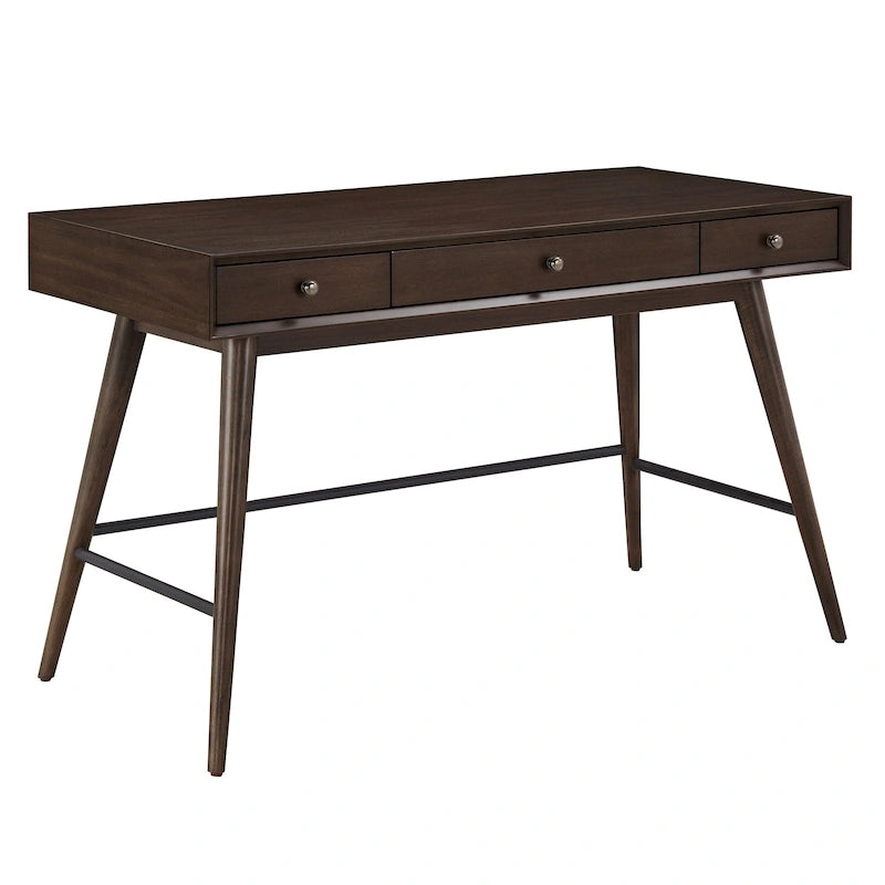 Bureau d’écriture en bois Aksel à 3 tiroirs, par iNSPIRE Q Modern