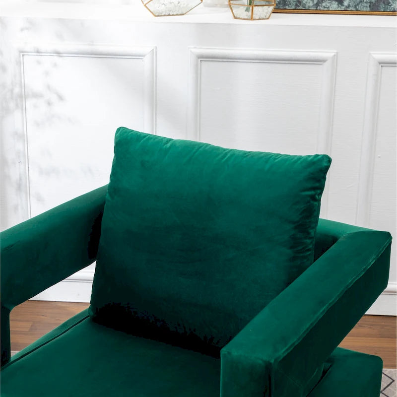 Fauteuil d’appoint contemporain rembourré Lenola de Roundhill Furniture