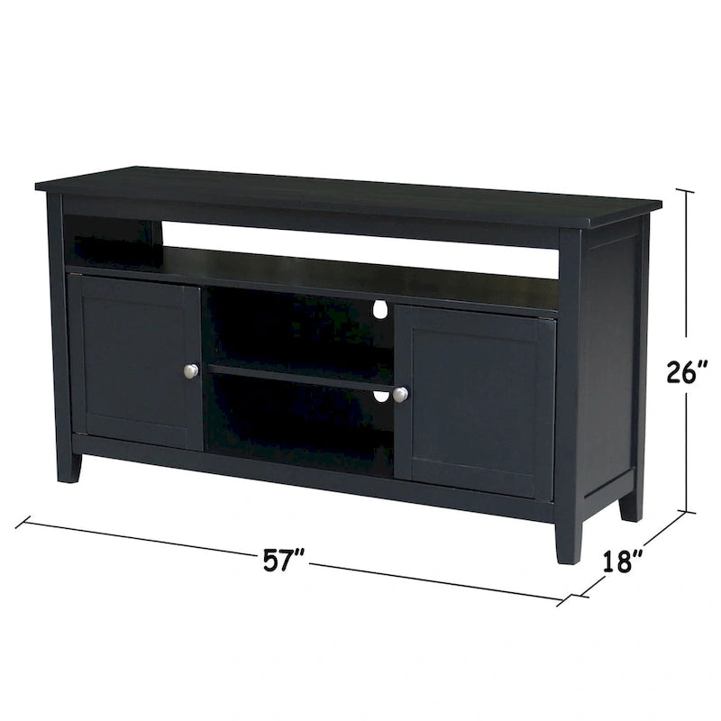 Tv-meubel met 2 deuren - 57