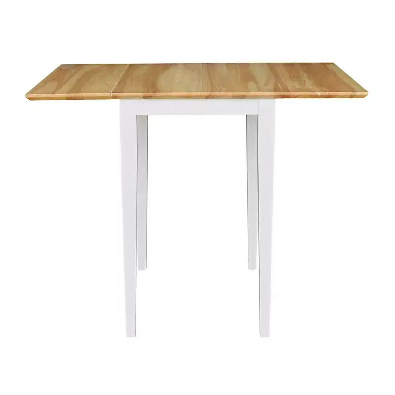 Espressobrauner Esstisch mit Klappplatten, für 4 Personen