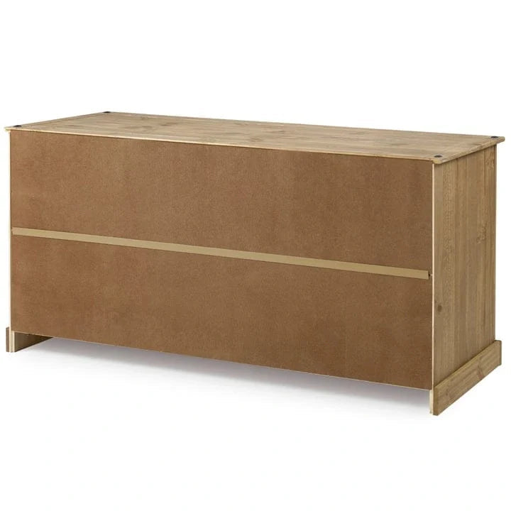 Credenza buffet in legno da 65, stile rustico - collezione Corona