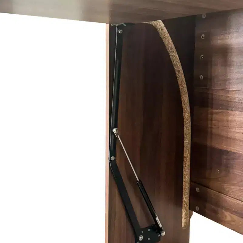 GDFStudio Sinclair moderne houten opklapbare studeertafel van 36 met opbergruimte