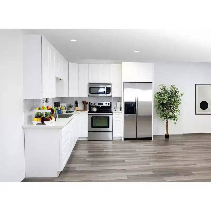Meuble bas de cuisine CASAINC de 12 po W x 34.5 po H x 24 po P avec 1 tiroir à fermeture amortie, cadre en contreplaqué, façade à recouvrement intégral