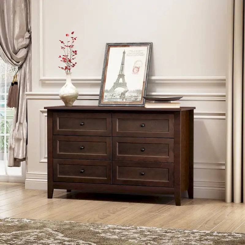 Kommode aus Massivholz mit Sprühlackierung, Bar, Buffettisch, Geschirrschrank, Spind, Anrichte, Konsolentisch, Spind