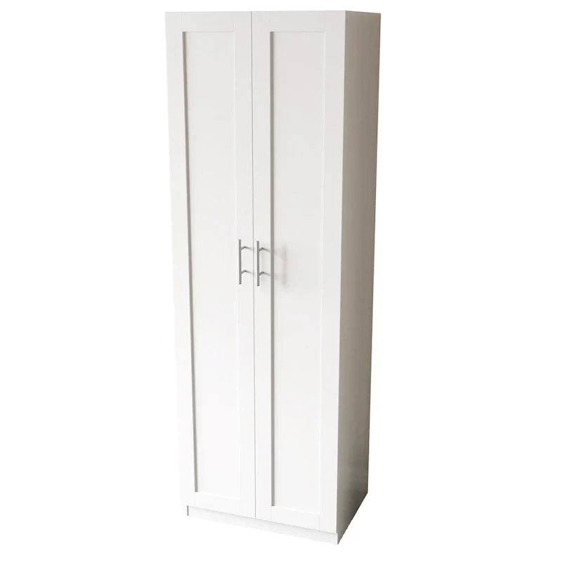 Hoher Kleiderschrank mit 3 Einlegeböden