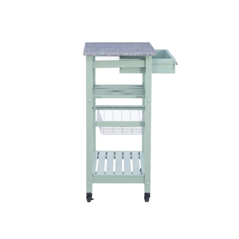 Desserte de cuisine compacte mobile Jake