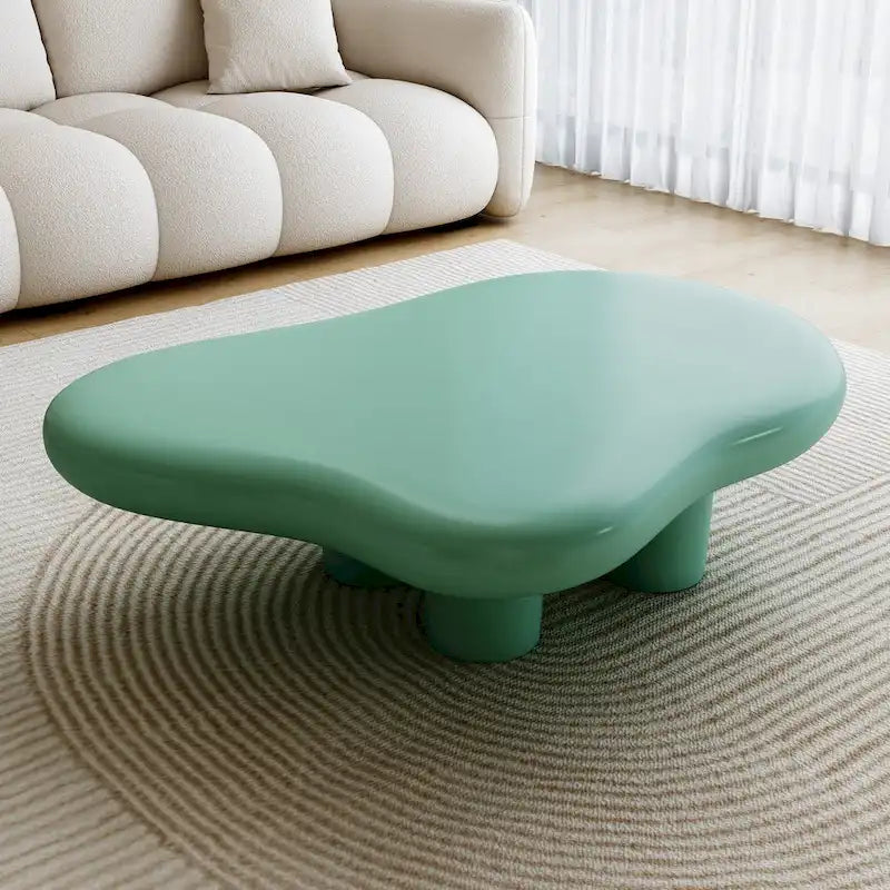 48.5 moderner Couchtisch in Wolkenform mit 4 Beinen