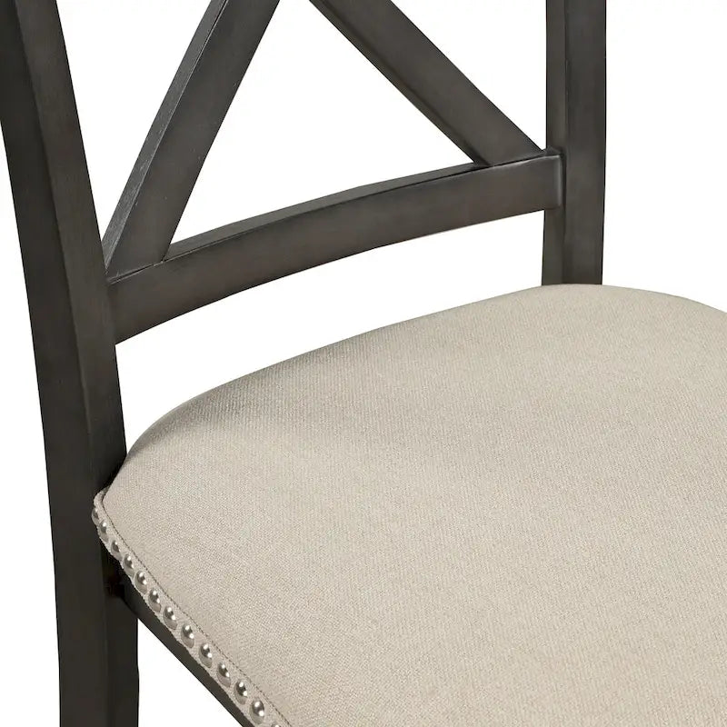 Eetkamertafel met stoelen, set van 5 stuks voor 4 personen