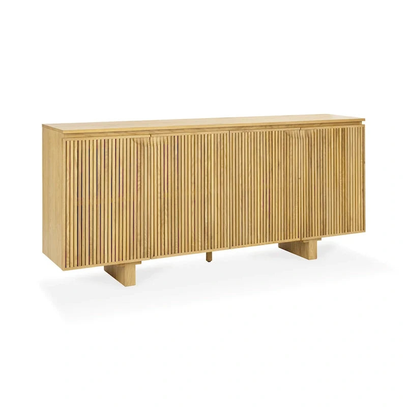 Credenza buffet Classic Home Roya con impiallacciatura in rovere