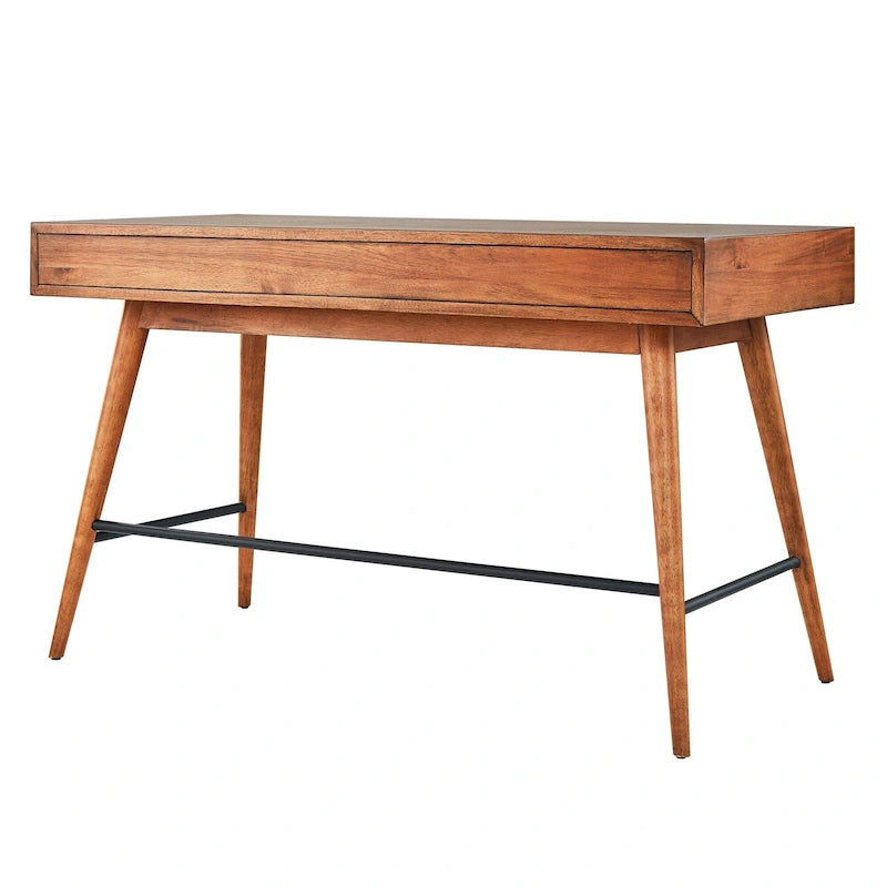 Bureau d’écriture en bois Aksel à 3 tiroirs, par iNSPIRE Q Modern