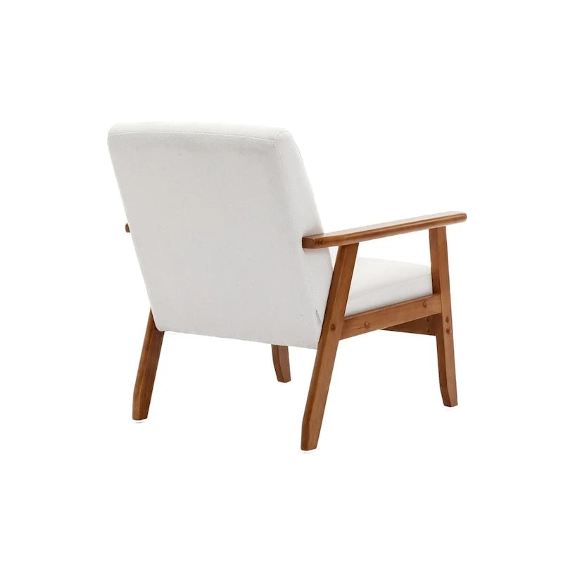Set van 2 accentstoelen met bijzettafel, fauteuils voor woonkamer, slaapkamer of kantoor - 30.71H*25.39W *27.95D