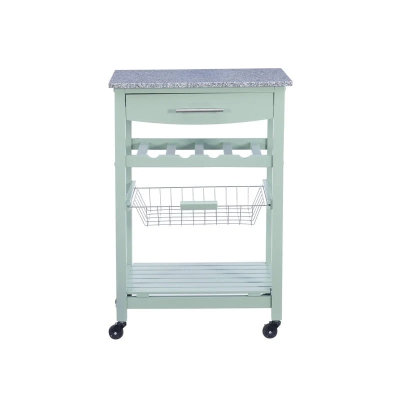 Desserte de cuisine compacte mobile Jake