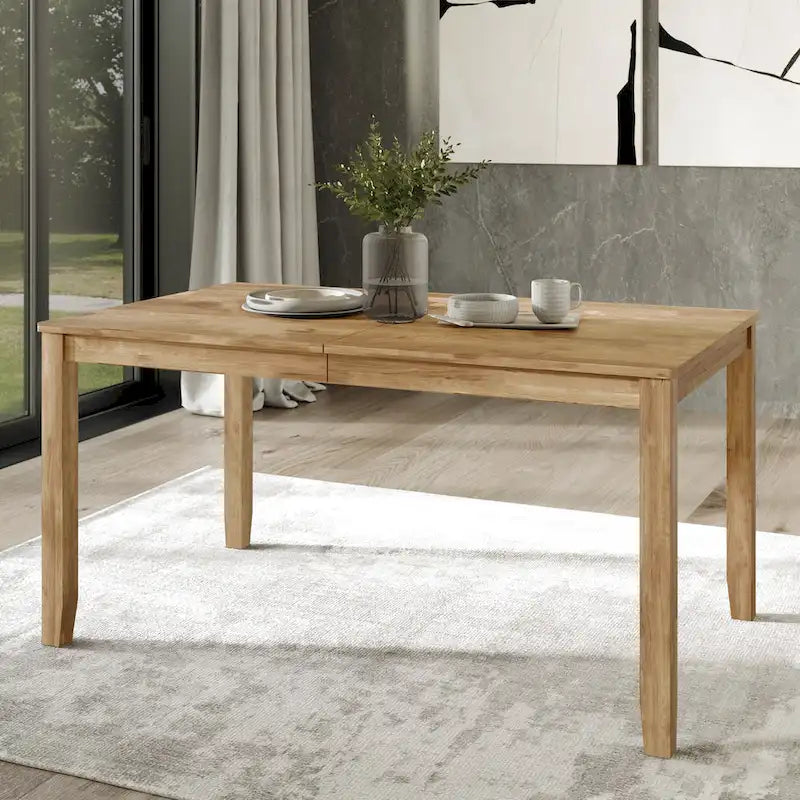 CraftPorch klassieke houten eethoek, 7-delig