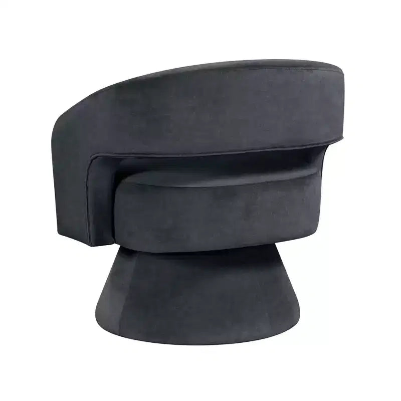 GDFStudio Hudson moderne luxe draaifauteuil met fluwelen bekleding
