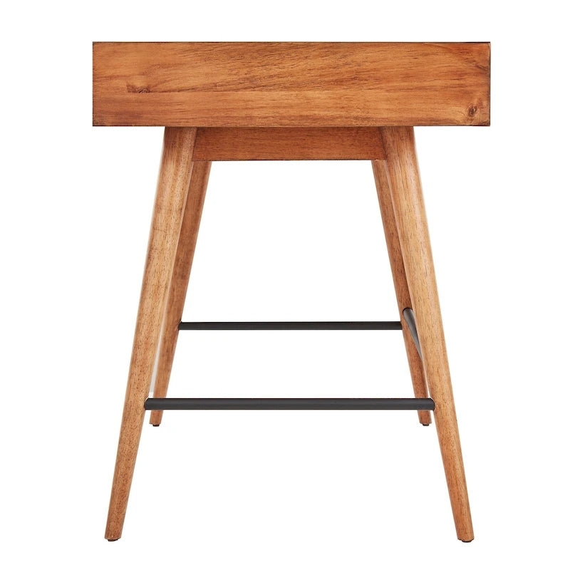 Bureau d’écriture en bois Aksel à 3 tiroirs, par iNSPIRE Q Modern