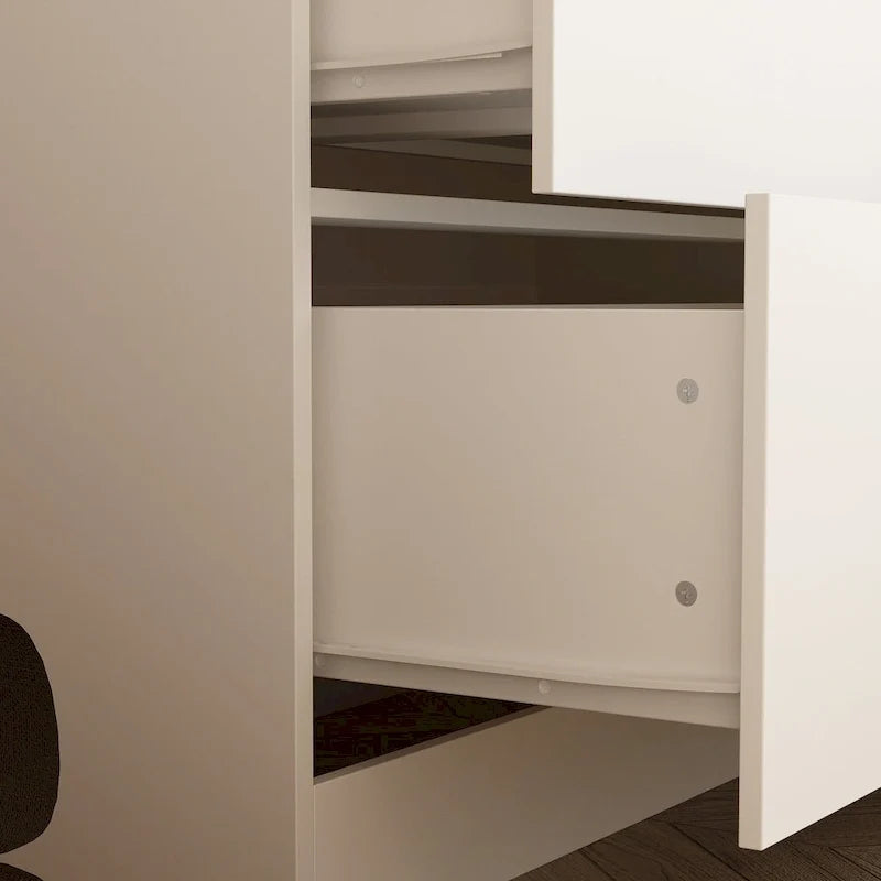 Kleiderschrank mit Spiegel und verstellbarem Kleiderstangenbereich, platzsparend