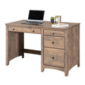 Arch+Haven bureau van massief hout met 4 laden