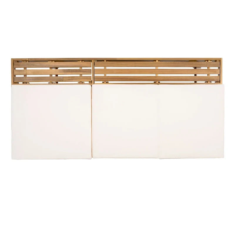 Christopher Knight Home- Michael Outdoor-Chaiselongue-Set aus Akazienholz, 2-teilig