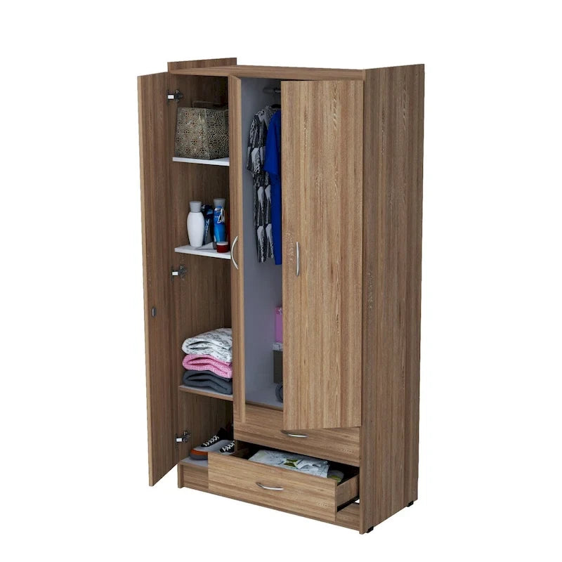 Hoge armoire/kledingkast van Inval