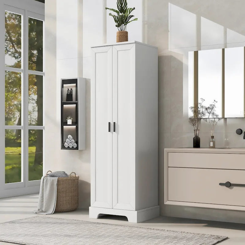 Mobiletto da bagno con due ante