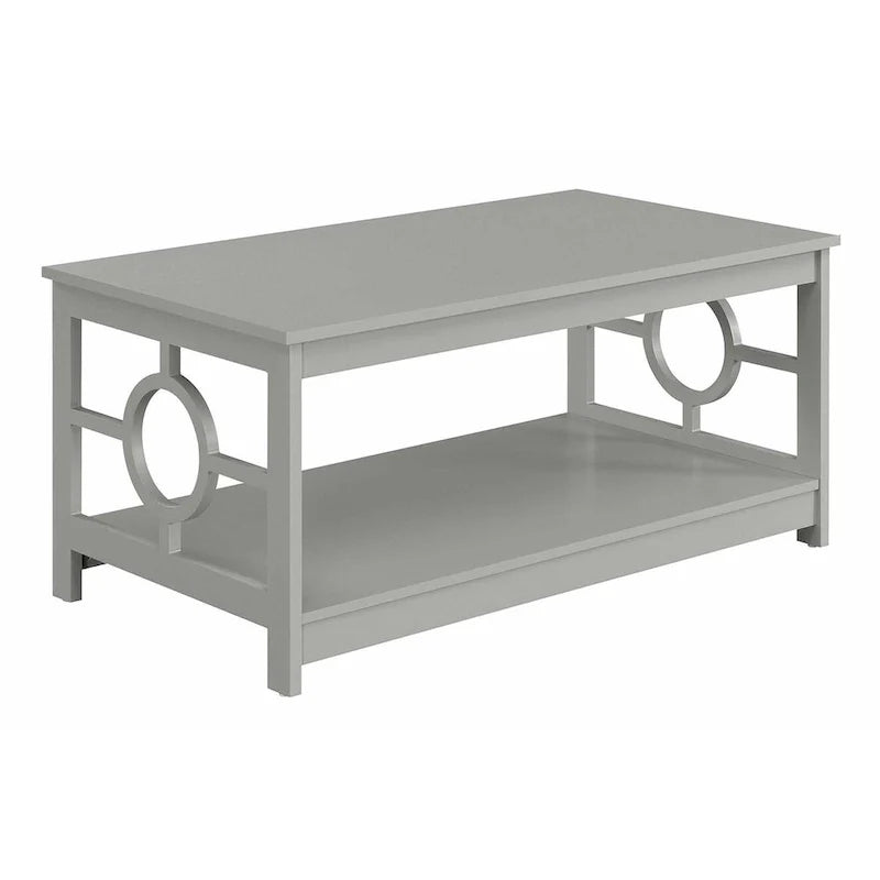 Ring salontafel met plank