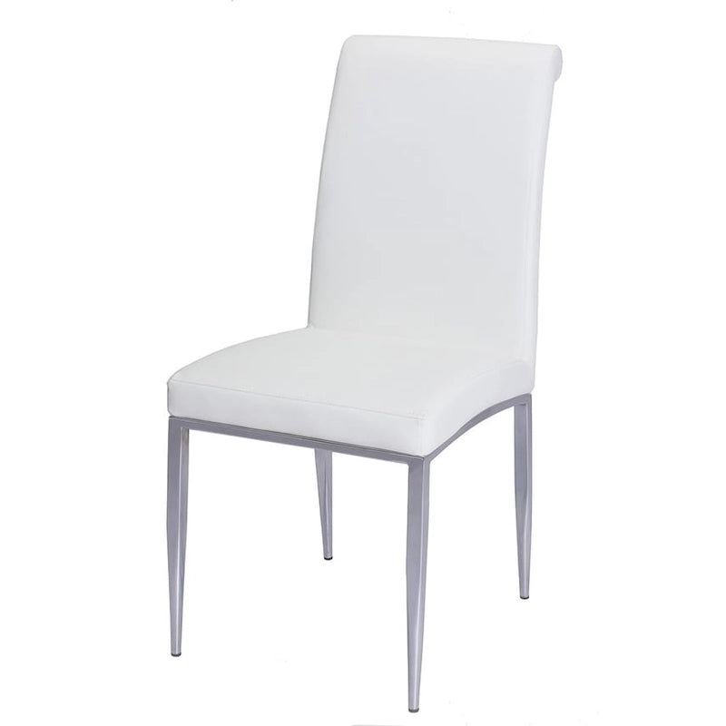 Sedia laterale cantilever imbottita Somette dallo stile contemporaneo, set da 4
