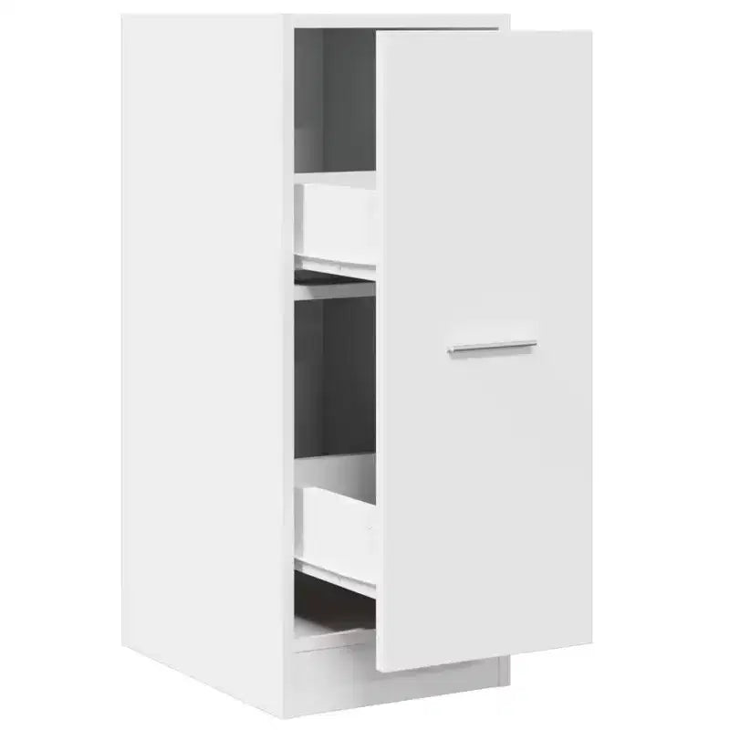 XL Apothekerschrank, Weiß, Holzwerkstoff, 11.8 x 16.1 x 30.5 in