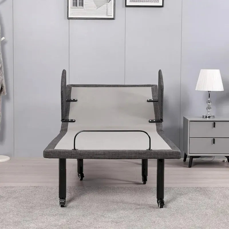 Verstelbaar bed met draadloze afstandsbediening, ziekenhuisbedbodem met of zonder matras