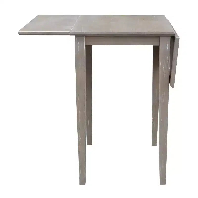 Espressobrauner Esstisch mit Klappplatten, für 4 Personen
