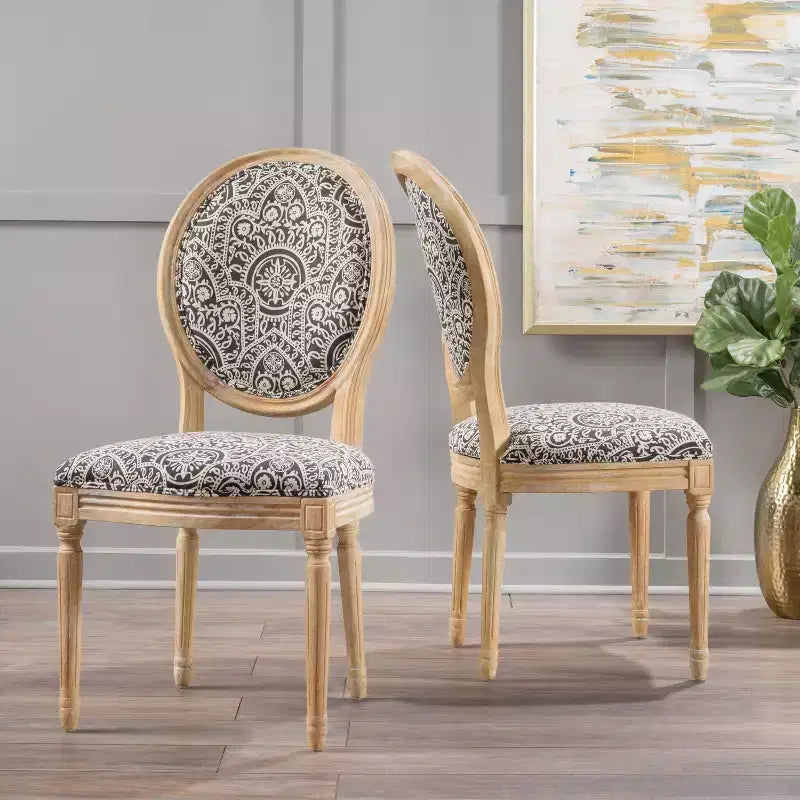 Set van 2 eetkamerstoelen Phinnaeus - Christopher Knight Home