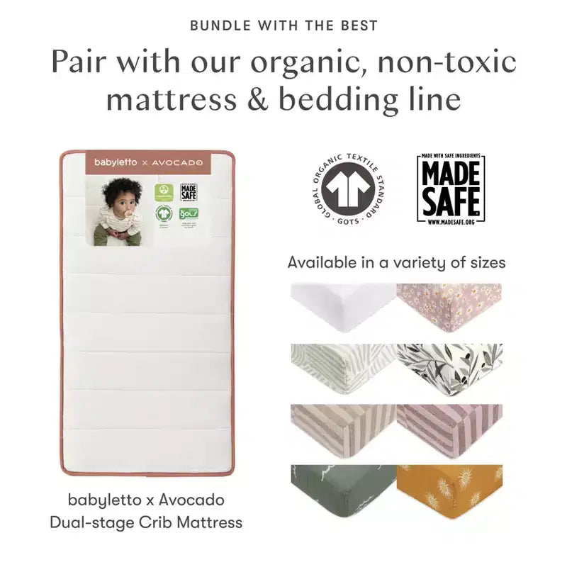 Lettino convertibile Babyletto Yuzu 8 in 1 con kit di conversione per tutte le fasi