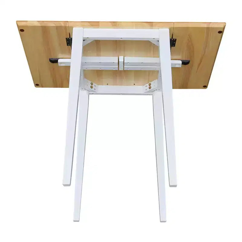 Espressobrauner Esstisch mit Klappplatten, für 4 Personen