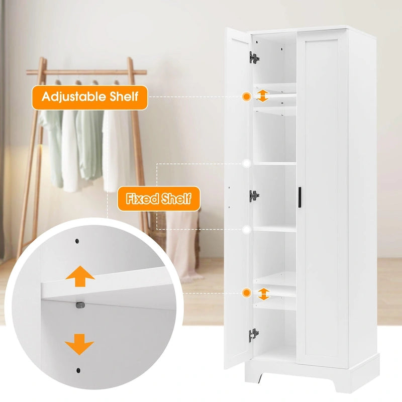Mobiletto da bagno con due ante
