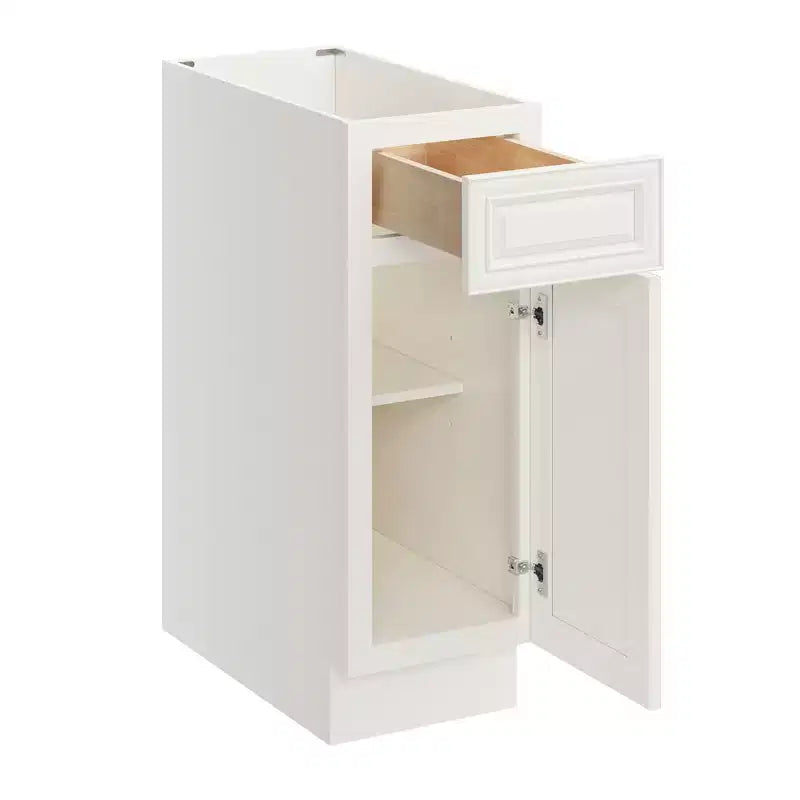 CASAINC 12 in. W x 34.5 in. H x 24 in. D Unterschrank für die Küche mit 1 Schublade mit Soft-Close-Funktion, Sperrholzrahmen, Front mit Vollauflage