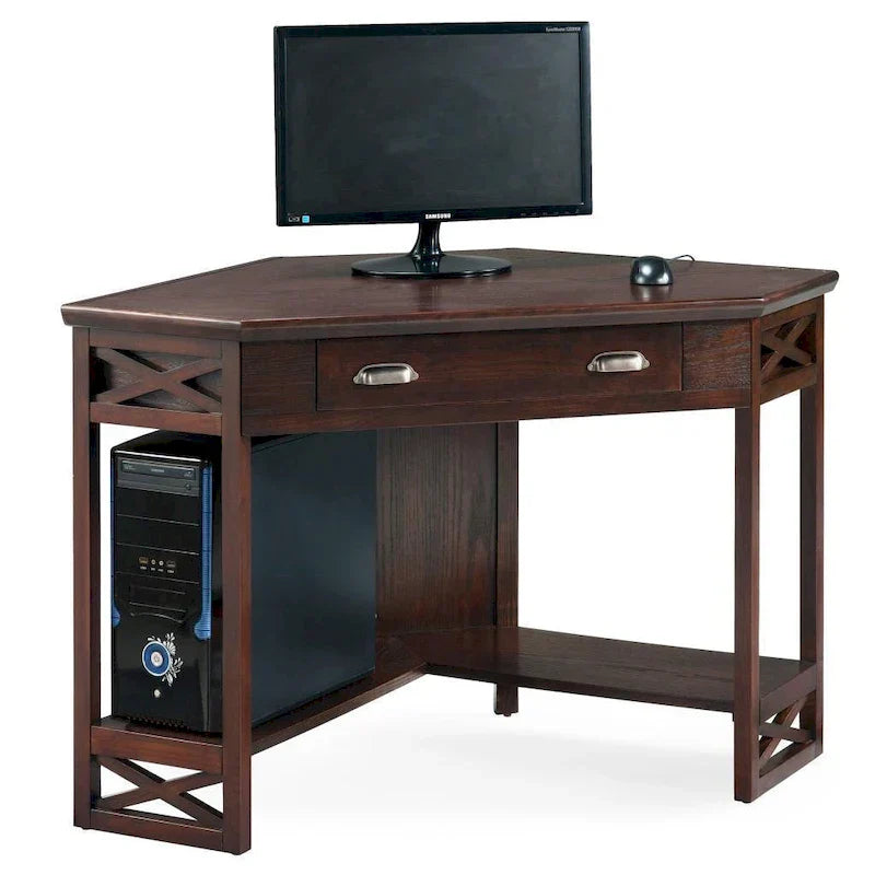 Bureau d’écriture d’angle Mission de Leick Home