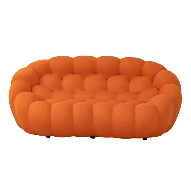 Modernes 2-Sitzer-Bubble-Sofa, gepolstert, mit 3D-Textilgewebe für das Wohnzimmer
