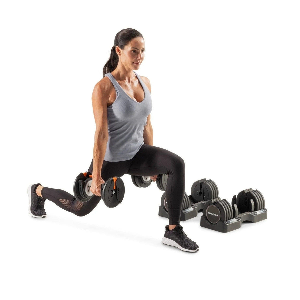 NordicTrack Kurzhantel-Set mit Select-a-Weight-System, 55 Lb.