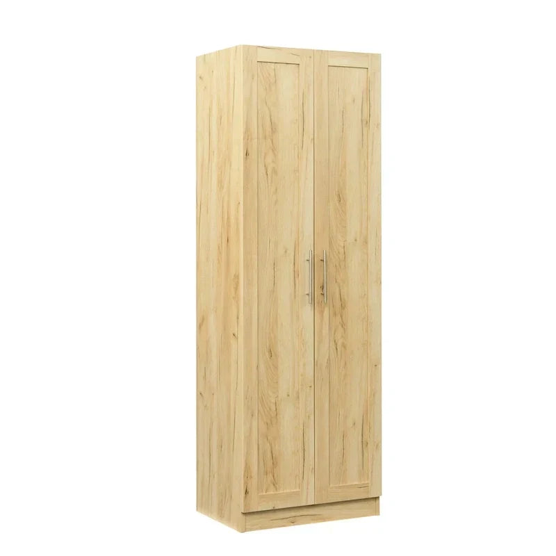 Hoher Kleiderschrank mit 3 Einlegeböden