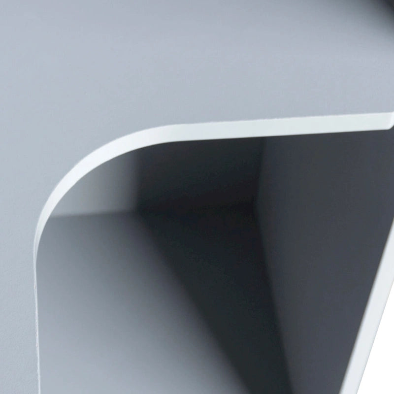 Polygon-Eckkleiderschrank mit 2 Türen